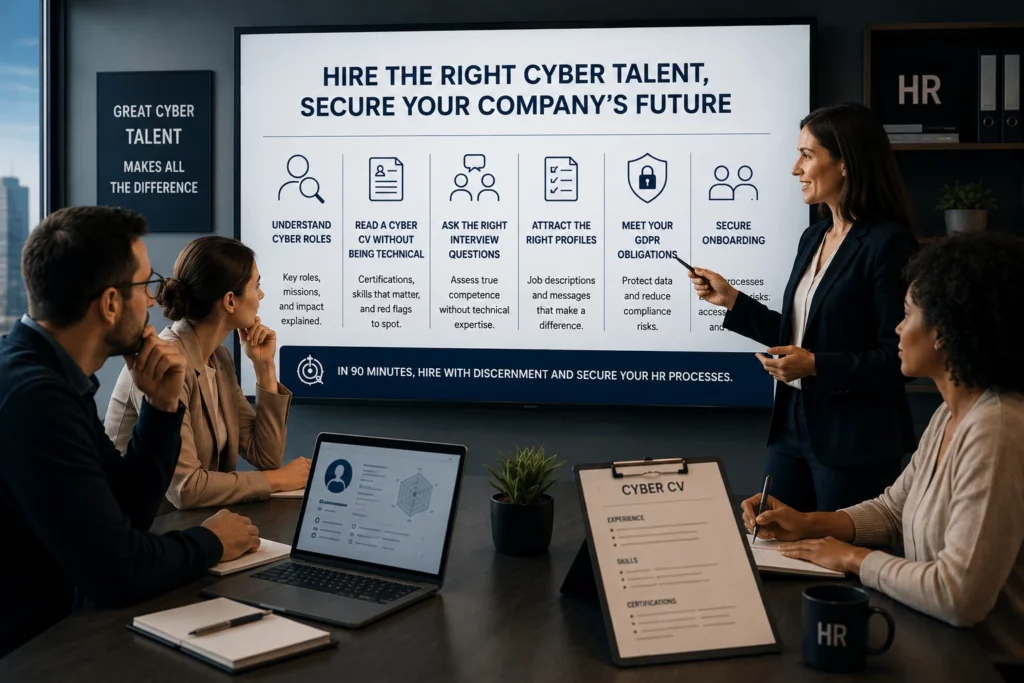 Cyber recruitment and candidate assessment for HR teams